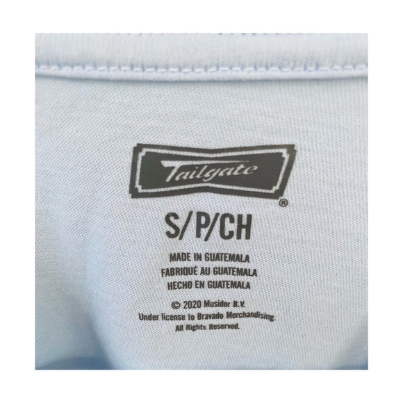 Tailgate Rolling Stones Cropped T-Shirt - Picture 2 of 4